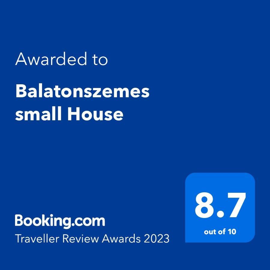 Balatonszemes Small House Extérieur photo